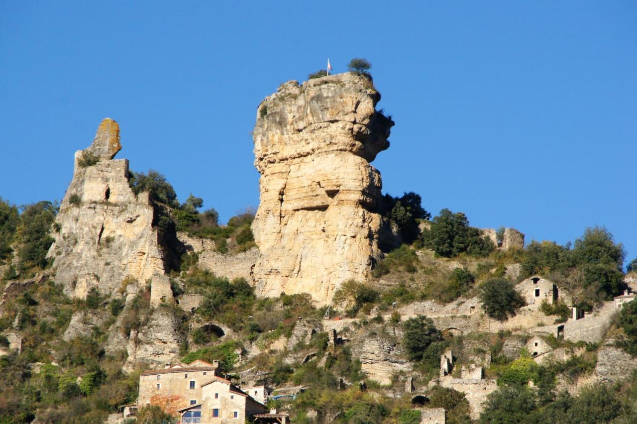 Maison Charmante Avec Vue Sur La Montagne, Mostuejouls Bagian luar foto